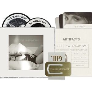 Taylor Swift Tortured Poets Department TTPD Collectors Edition CD The Manuscript